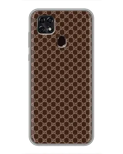 Чохол для ZTE Blade 20 Smart з картинкою «Gucci — шоколадна сітка» Чохол для ZTE Blade 20 Smart з картинкою «Gucci — шоколадна сітка»