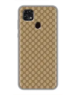 Чохол для ZTE Blade 20 Smart з картинкою «Gucci — класичний беж» Чохол для ZTE Blade 20 Smart з картинкою «Gucci — класичний беж»