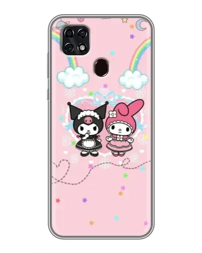 Чехол для ZTE Blade 20 Smart с картинкой «My Melody и Kuromi» Чехол для ZTE Blade 20 Smart с картинкой «My Melody и Kuromi»