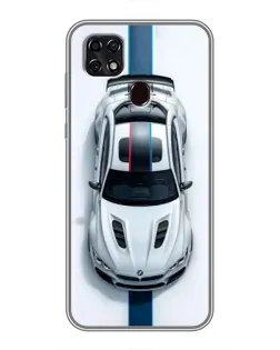 Чохол для ZTE Blade 20 Smart з картинкою «Вид зверху — BMW M» Чохол для ZTE Blade 20 Smart з картинкою «Вид зверху — BMW M»