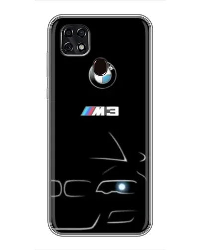 Чехол для ZTE Blade 20 Smart с картинкой «Минималистичный принт BMW M3»
