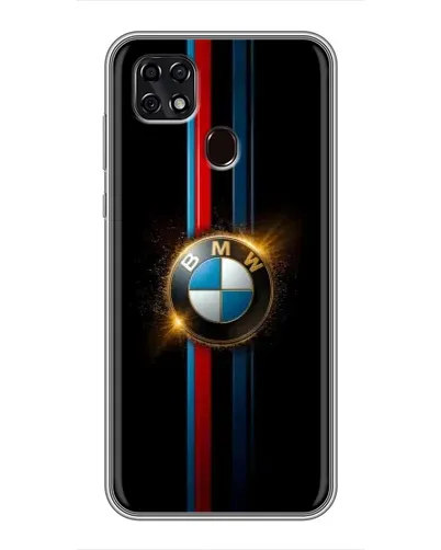 Чехол для ZTE Blade 20 Smart с картинкой «BMW M-Power неон»