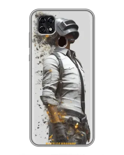 Чехол для ZTE Blade 20 Smart с картинкой «PUBG — боец в пыли» Чехол для ZTE Blade 20 Smart с картинкой «PUBG — боец в пыли»