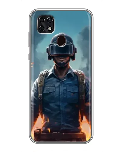 Чехол для ZTE Blade 20 Smart с картинкой «PUBG — реалистичный герой» Чехол для ZTE Blade 20 Smart с картинкой «PUBG — реалистичный герой»