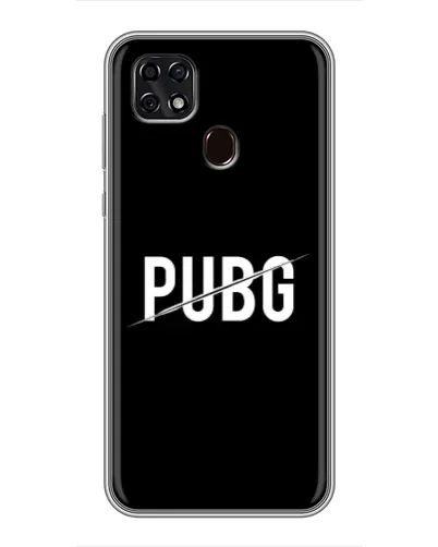 Чехол для ZTE Blade 20 Smart с картинкой «PUBG — белый логотип» Чехол для ZTE Blade 20 Smart с картинкой «PUBG — белый логотип»