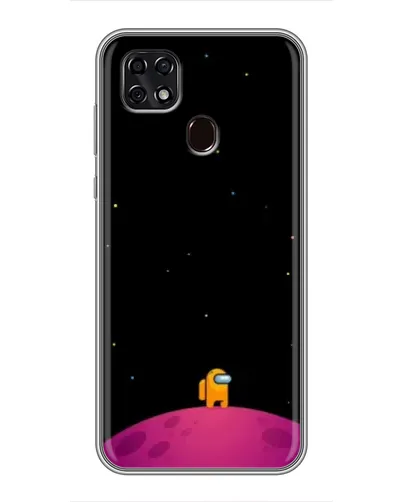 Чехол для ZTE Blade 20 Smart с картинкой «Одинокий герой на планете» Чехол для ZTE Blade 20 Smart с картинкой «Одинокий герой на планете»