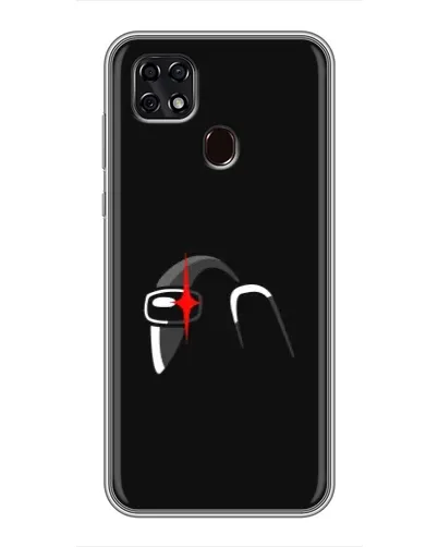 Чехол для ZTE Blade 20 Smart с картинкой «Among Us шлем» Чехол для ZTE Blade 20 Smart с картинкой «Among Us шлем»