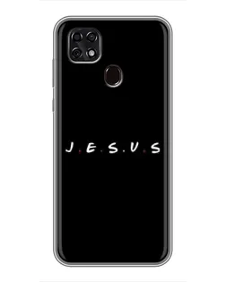 Чехол для ZTE Blade 20 Smart с картинкой «Точки веры J.E.S.U.S.»