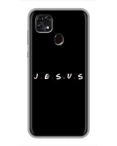 Чехол для ZTE Blade 20 Smart с картинкой «Точки веры J.E.S.U.S.»