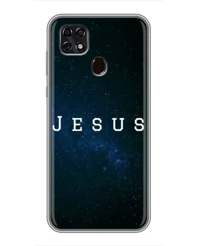 Чехол для ZTE Blade 20 Smart с картинкой «Звездное небо Jesus»