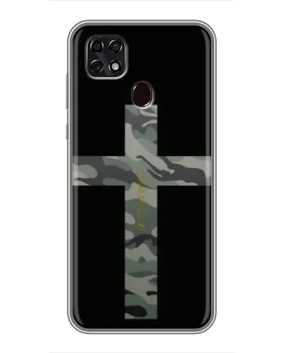 Чехол для ZTE Blade 20 Smart с картинкой «Милитари Крест»
