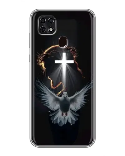 Чехол для ZTE Blade 20 Smart с картинкой «Голубь и Свет»