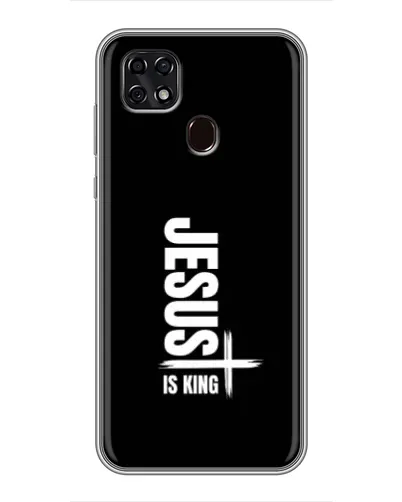 Чехол для ZTE Blade 20 Smart с картинкой «Вертикаль веры Jesus»