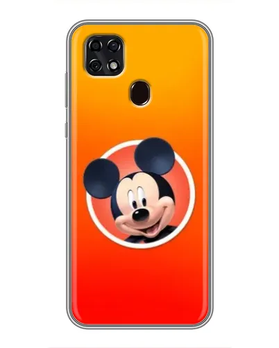 Чехол для ZTE Blade 20 Smart с картинкой «Mickey в круге»