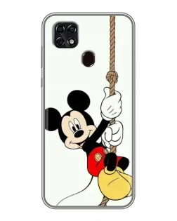 Чехол для ZTE Blade 20 Smart с картинкой «Mickey на канате» Чехол для ZTE Blade 20 Smart с картинкой «Mickey на канате»