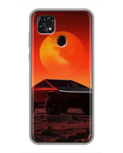 Чехол для ZTE Blade 20 Smart с картинкой «Cybertruck на Марсе» Чехол для ZTE Blade 20 Smart с картинкой «Cybertruck на Марсе»