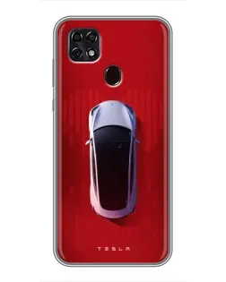 Чохол для ZTE Blade 20 Smart з картинкою «Tesla Top View» Чохол для ZTE Blade 20 Smart з картинкою «Tesla Top View»