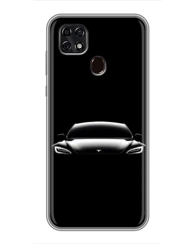Чехол для ZTE Blade 20 Smart с картинкой «Фары Tesla Night» Чехол для ZTE Blade 20 Smart с картинкой «Фары Tesla Night»