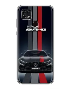 Чохол для ZTE Blade 20 Smart з картинкою «Mercedes — білий карбон» Чохол для ZTE Blade 20 Smart з картинкою «Mercedes — білий карбон»