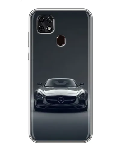 Чехол для ZTE Blade 20 Smart с картинкой «Mercedes на черном» Чехол для ZTE Blade 20 Smart с картинкой «Mercedes на черном»