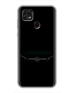 Чехол для ZTE Blade 20 Smart с картинкой «Mercedes Stealth Look»