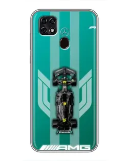 Чехол для ZTE Blade 20 Smart с картинкой «Mercedes AMG Petronas»
