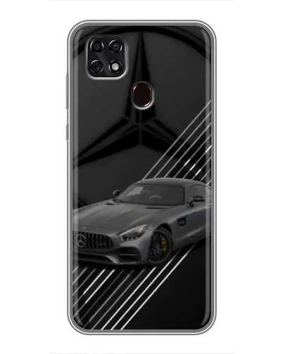 Чехол для ZTE Blade 20 Smart с картинкой «Mercedes AMG — графика» Чехол для ZTE Blade 20 Smart с картинкой «Mercedes AMG — графика»