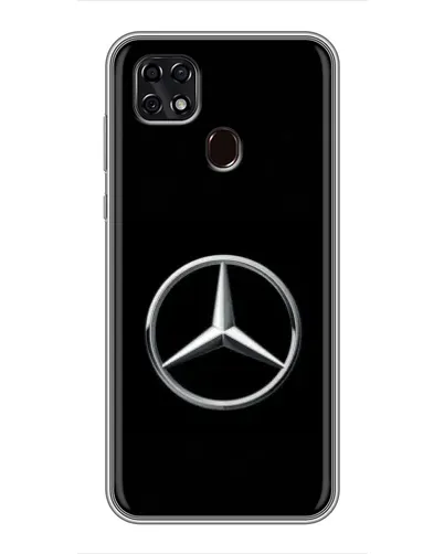 Чехол для ZTE Blade 20 Smart с картинкой «Mercedes классический лого» Чехол для ZTE Blade 20 Smart с картинкой «Mercedes классический лого»