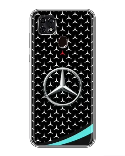 Чехол для ZTE Blade 20 Smart с картинкой «Mercedes — бирюзовый акцент» Чехол для ZTE Blade 20 Smart с картинкой «Mercedes — бирюзовый акцент»