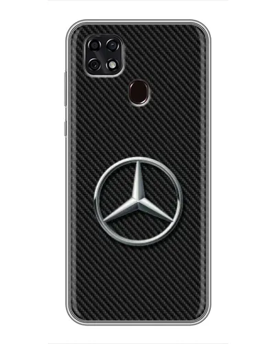 Чохол для ZTE Blade 20 Smart з картинкою «Карбоновий Mercedes стиль» Чохол для ZTE Blade 20 Smart з картинкою «Карбоновий Mercedes стиль»