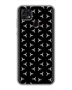 Чохол для ZTE Blade 20 Smart з картинкою «Mercedes паттерн зірок»