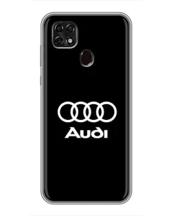 Чохол для ZTE Blade 20 Smart з картинкою «Класичне лого Audi» Чохол для ZTE Blade 20 Smart з картинкою «Класичне лого Audi»