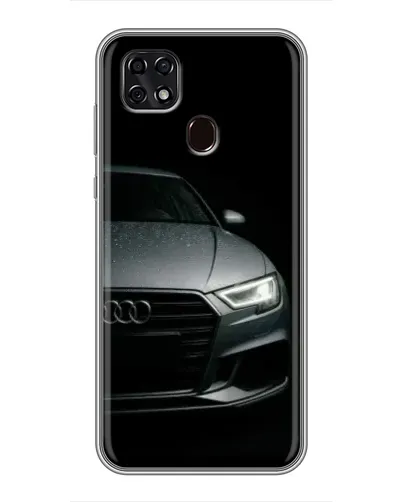Чехол для ZTE Blade 20 Smart с картинкой «Audi — детализация кузова»