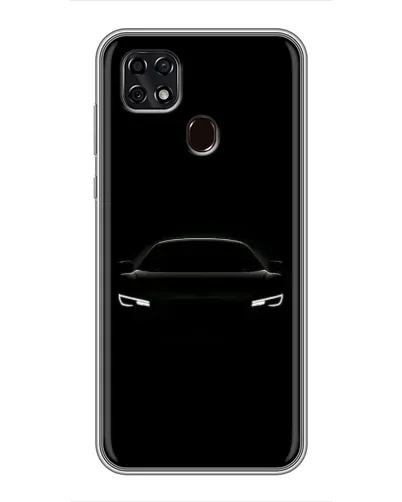 Чехол для ZTE Blade 20 Smart с картинкой «Взгляд Audi в темноте»