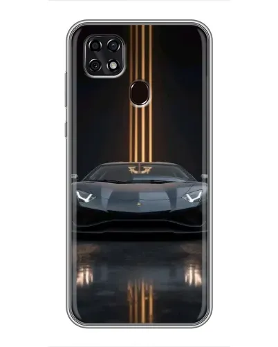 Чехол для ZTE Blade 20 Smart с картинкой «Lamborghini золотые линии» Чехол для ZTE Blade 20 Smart с картинкой «Lamborghini золотые линии»
