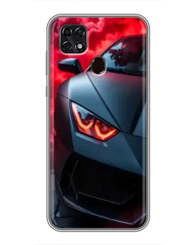 Чехол для ZTE Blade 20 Smart с картинкой «Lamborghini красное сияние» Чехол для ZTE Blade 20 Smart с картинкой «Lamborghini красное сияние»