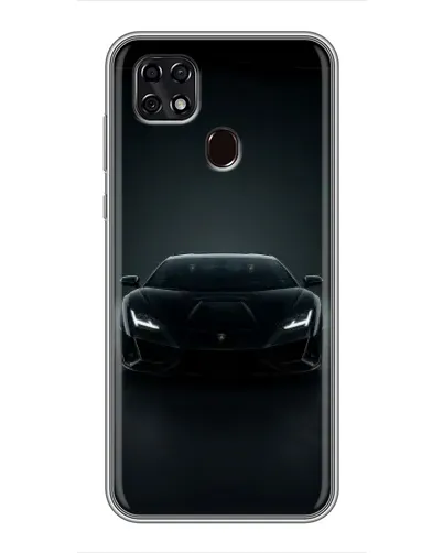 Чехол для ZTE Blade 20 Smart с картинкой «Черный Lamborghini Aventador» Чехол для ZTE Blade 20 Smart с картинкой «Черный Lamborghini Aventador»