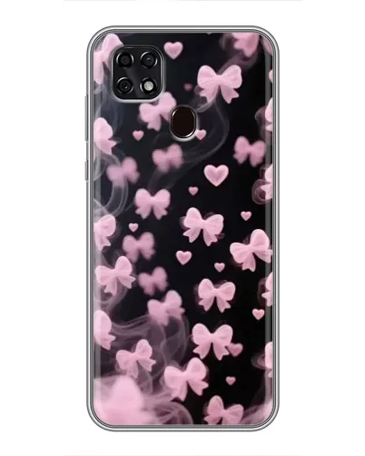 Чехол для ZTE Blade 20 Smart с картинкой «Неоновое кружево»