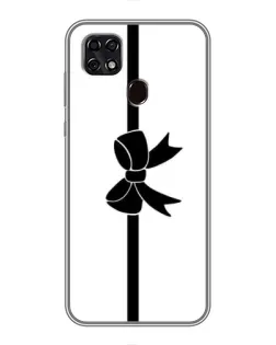 Чехол для ZTE Blade 20 Smart с картинкой «Вертикальный бант»