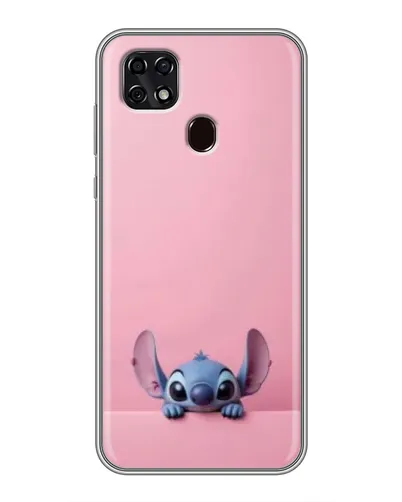Чехол для ZTE Blade 20 Smart с картинкой «Stitch выглядывает» Чехол для ZTE Blade 20 Smart с картинкой «Stitch выглядывает»