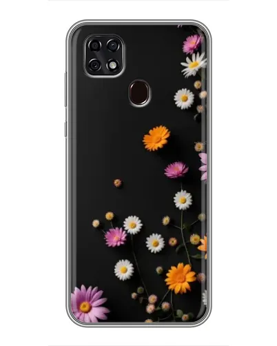 Чехол для ZTE Blade 20 Smart с картинкой «Цветочная композиция»