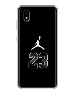 Чехол для ZTE Blade A3 (2020) с картинкой «Jordan Flight 23»