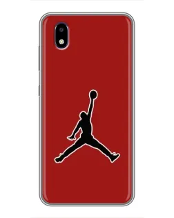 Чехол для ZTE Blade A3 (2020) с картинкой «Jordan Red Back»