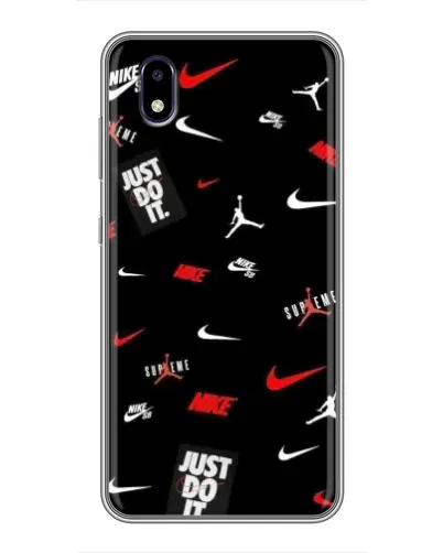 Чехол для ZTE Blade A3 (2020) с картинкой «Nike Mix Pattern» Чехол для ZTE Blade A3 (2020) с картинкой «Nike Mix Pattern»