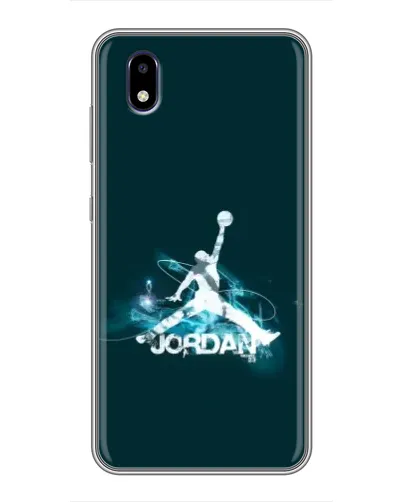 Чехол для ZTE Blade A3 (2020) с картинкой «Jordan Blue Fire» Чехол для ZTE Blade A3 (2020) с картинкой «Jordan Blue Fire»