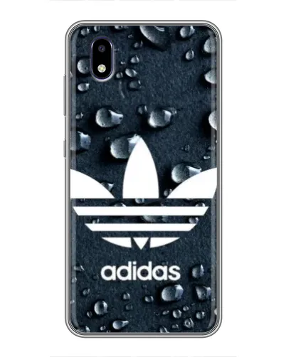 Чехол для ZTE Blade A3 (2020) с картинкой «Adidas Trefoil Blue»