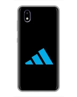 Чехол для ZTE Blade A3 (2020) с картинкой «Adidas Cyan Logo»