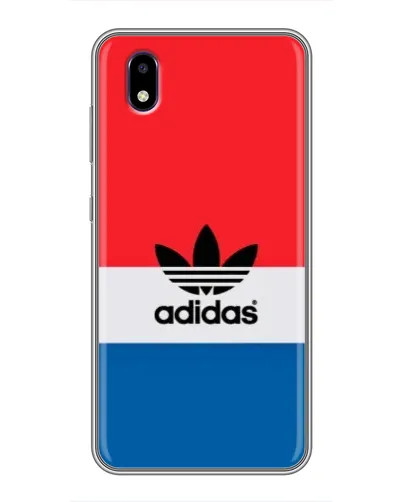 Чехол для ZTE Blade A3 (2020) с картинкой «Ретро блоки Adidas»