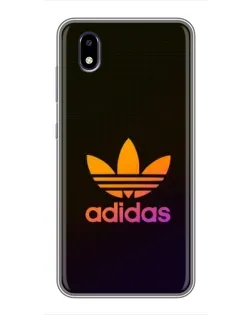 Чехол для ZTE Blade A3 (2020) с картинкой «Градиент Adidas»