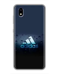 Чехол для ZTE Blade A3 (2020) с картинкой «Adidas Water Drops»